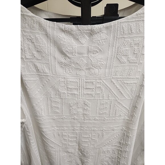 Lauren Ralph Lauren Active Boho Aztec Geometric Knit Tunic  lined Tank Top Sz L - Picture 3 of 8